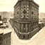 Wabash RR Station, Pittsburgh PA in 1907 vintage print