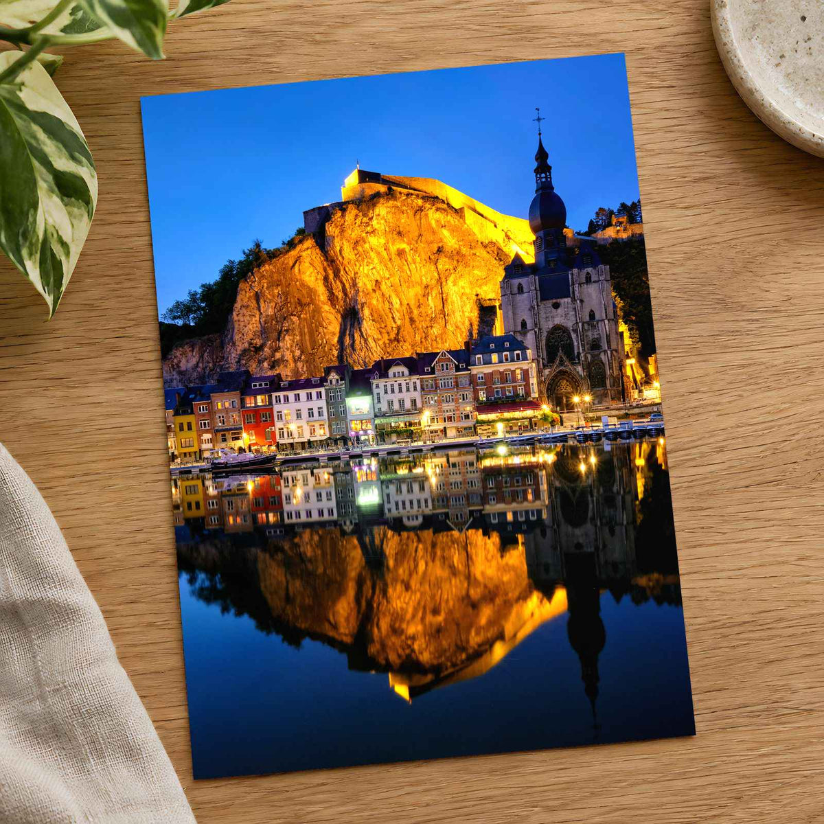 Collegiate Church of Our Lady, Cliffside City Photo Print Wall Decor