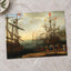 The Trojan Women Setting Fire to Their Fleet painting print by Claude Lorrain (Claude Gellée) (1643)