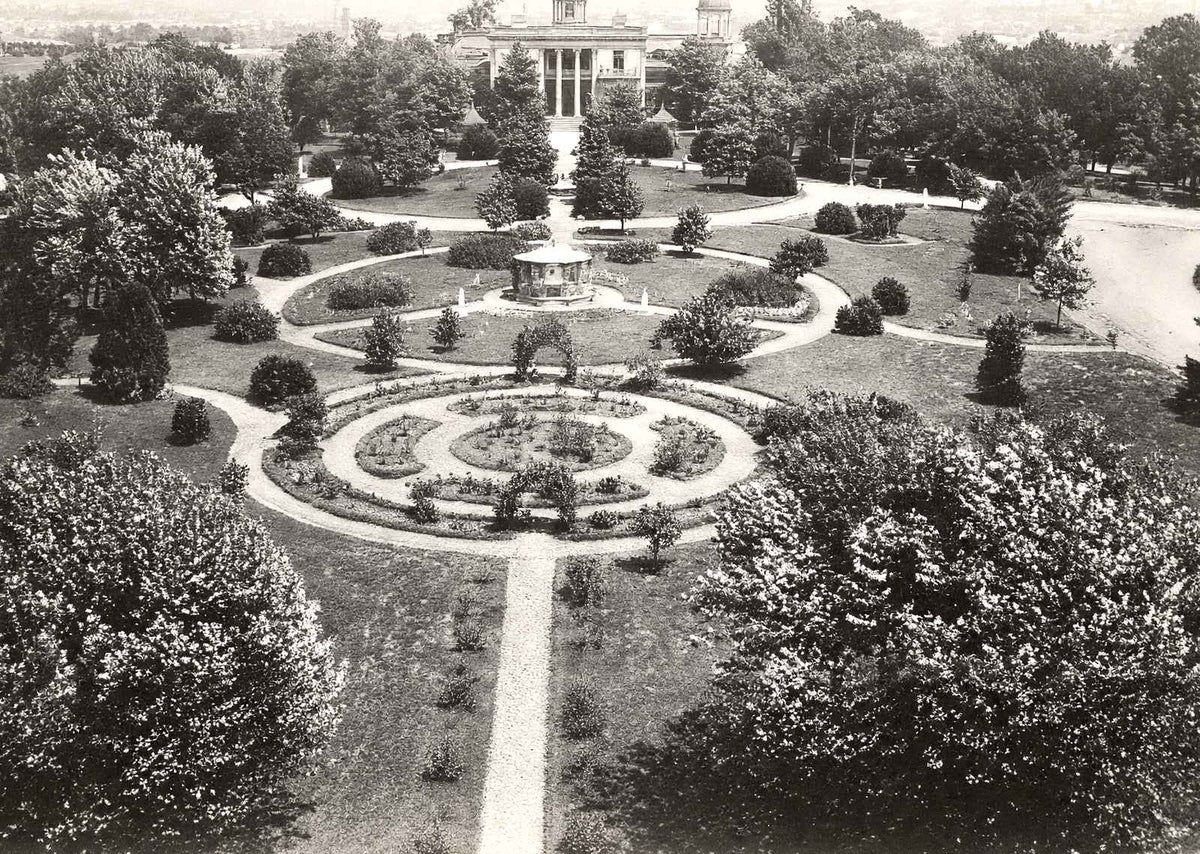 Historic Belmont College Nashville TN in 1906 vintage photo print