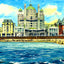 Marlborough-Blenheim Hotel, Atlantic City, NJ art print