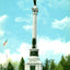 NY State Monument, Gettysburg PA in 1906 vintage print