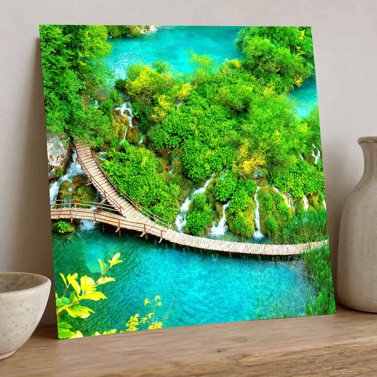 Plitvice Lakes National Park in Croatia Photo Print Wall Decor