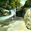 Below the Narrows, Green River, NC in 1907 art print