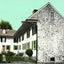 Old Revolutionary Barracks, Trenton, NJ vintage print
