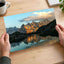 French Alps with Lake in Chamonix by Daniel J. Schwarz Photo Print Wall Decor