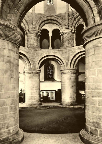 Round Church, Cambridge photo print