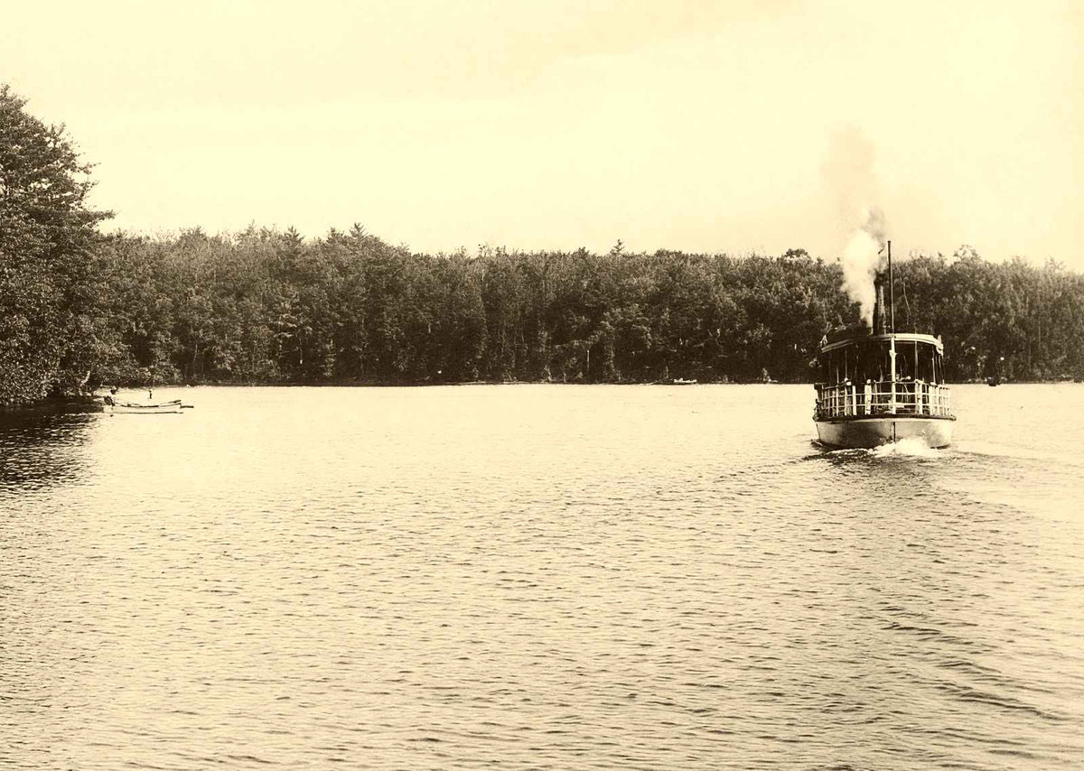 Eagles Mere, PA in 1905 vintage photo print