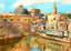 Pool of Hezekiah, Jerusalem in 1905 art print