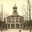 Town Hall, Philipsburg, PA in 1905 vintage photo print