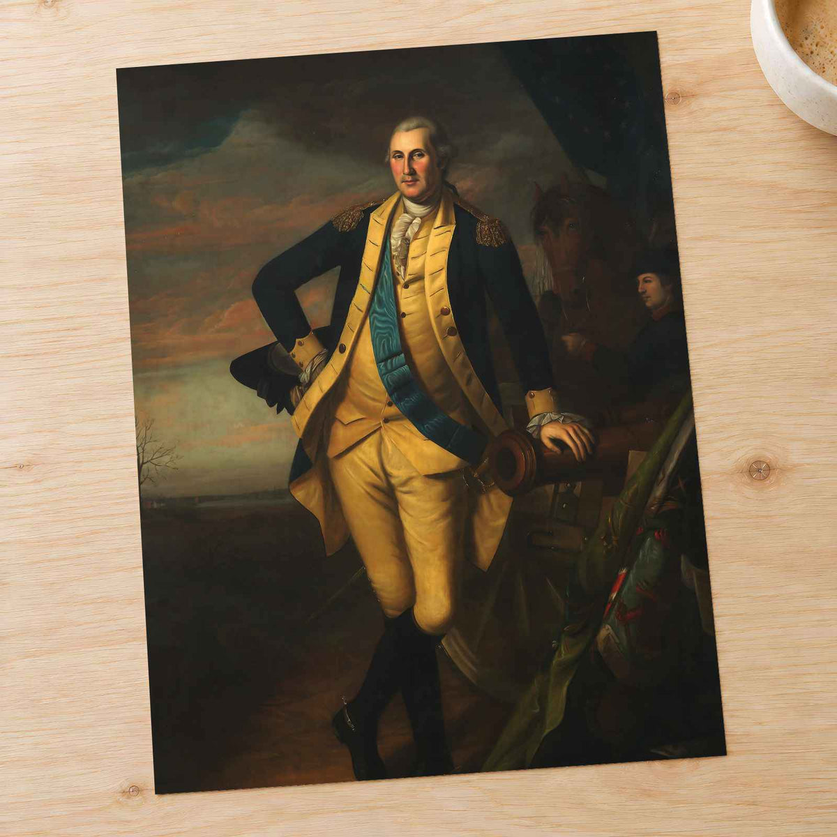 George Washington painting by Charles Willson Peale (1776)