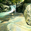 Below the Narrows, Green River, NC in 1907 art print