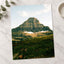 Majestic Mountain Rises Above Green Meadow by Hans Photo Print Wall Decor