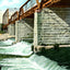 Wagon Road Bridge & Dam, Janesville, WI 1907 vintage print