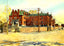 City Hospital, Wilkes-Barre, PA in 1907 art print