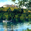 Crestmont Inn, Eagles Mere, PA in 1905 art print