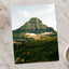 Majestic Mountain Rises Above Green Meadow by Hans Photo Print Wall Decor