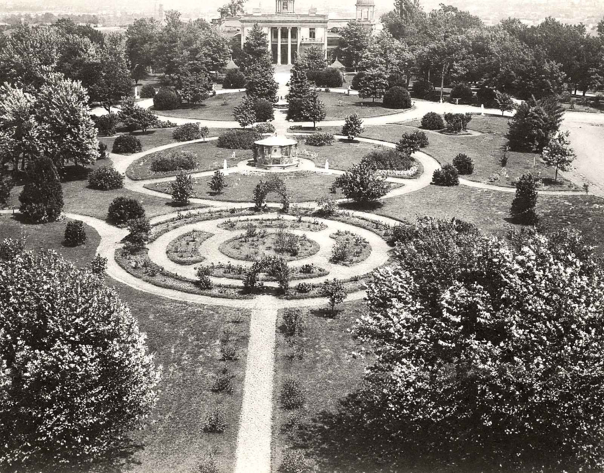 Historic Belmont College Nashville TN in 1906 vintage photo print