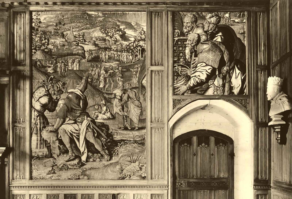 Return of Sara Tapestry, Jerusalem Chamber restored photo print