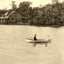 Lake at Lakemont Park, Altoona, PA 1906 vintage photo print