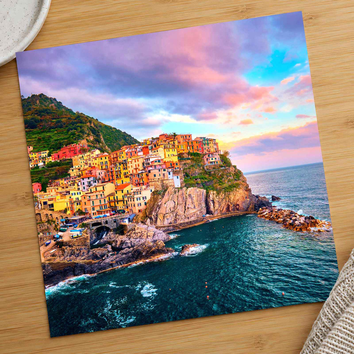 Manarola Village, Italy Photo Print Wall Decor