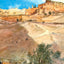 Jerusalem from Valley of Hinnom painting