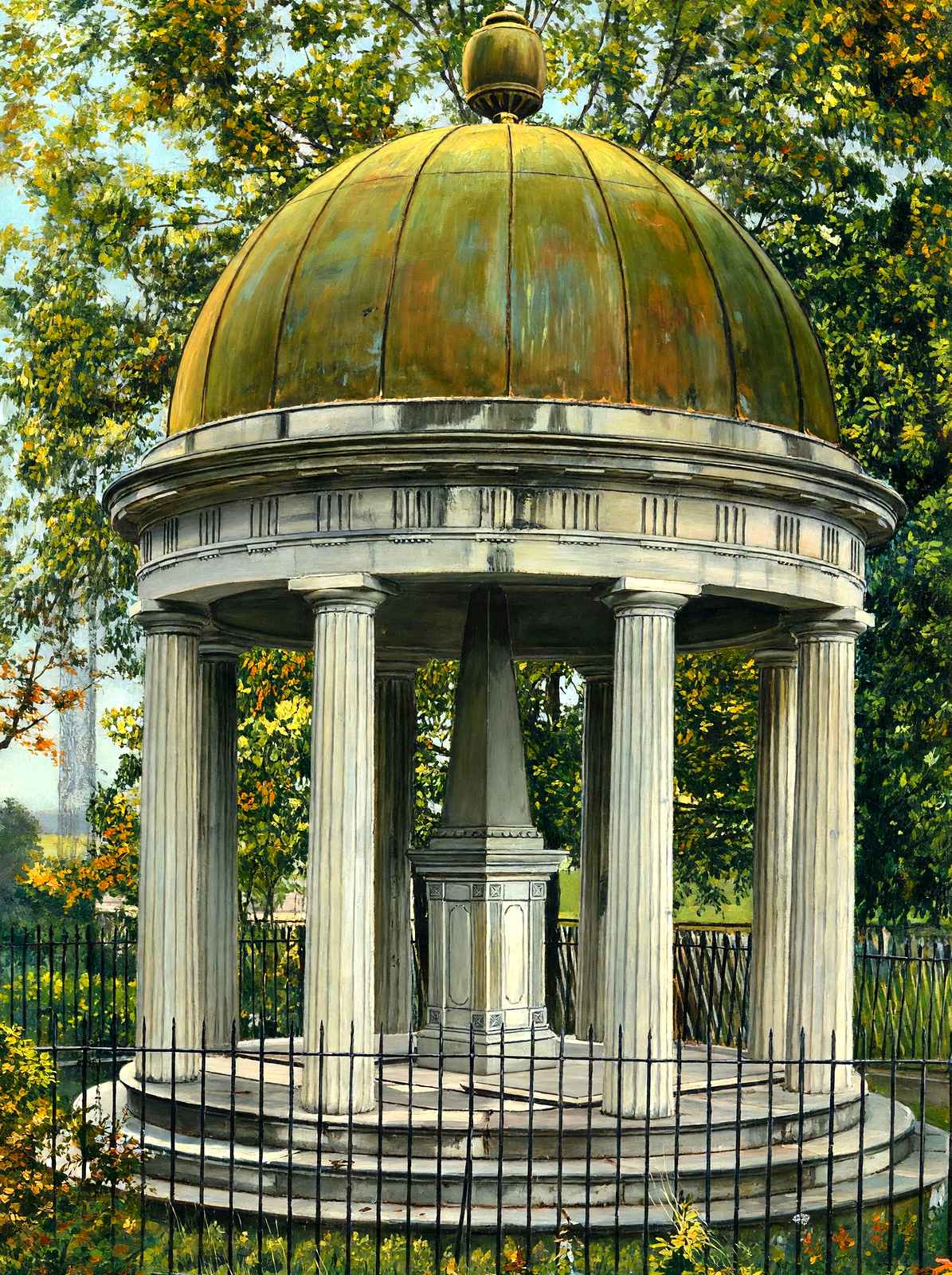Andrew Jackson's Tomb at the Hermitage, TN art print