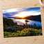 Lake Tahoe Sunset Photo Print Wall Decor