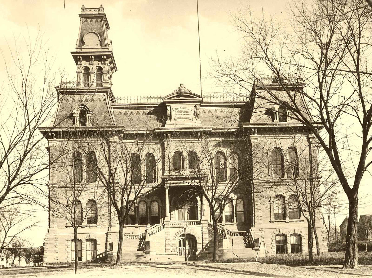 Rock County Court House, Janesville WI (1905) vintage photo print