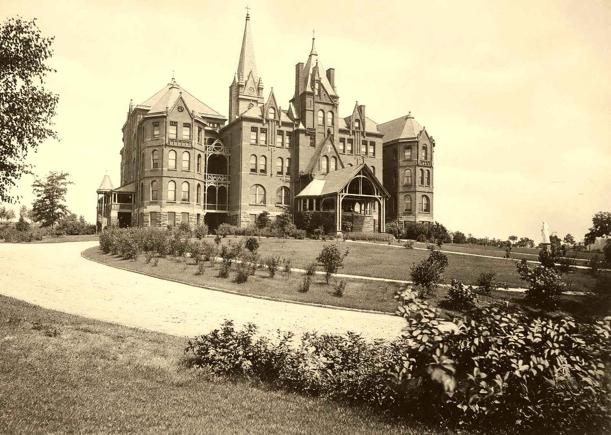 St Joseph's Academy, Greensburg PA in 1905 photo print