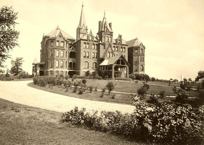 St Joseph's Academy, Greensburg PA in 1905 photo print