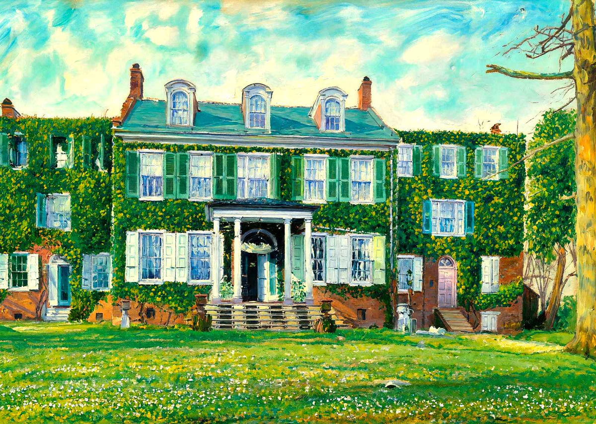 Wheatland, Buchanan's Home, Lancaster 1907 art print