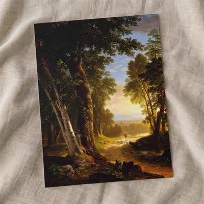 The Beeches fine art print by Asher Brown Durand (1845)