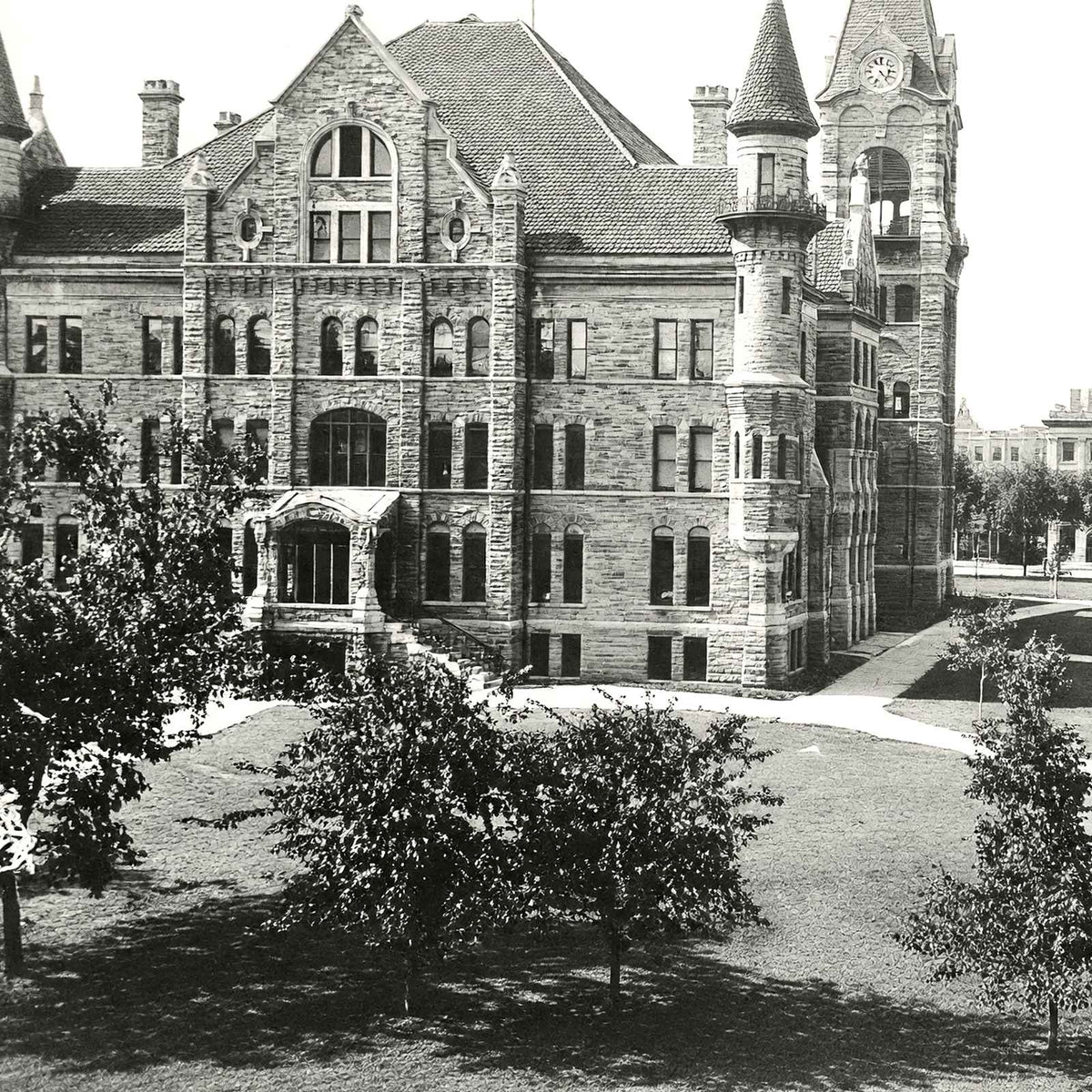Court House, Scranton, PA in 1905 vintage photo print