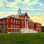 St Leo's Hospital, Greensboro, NC in 1906 art print