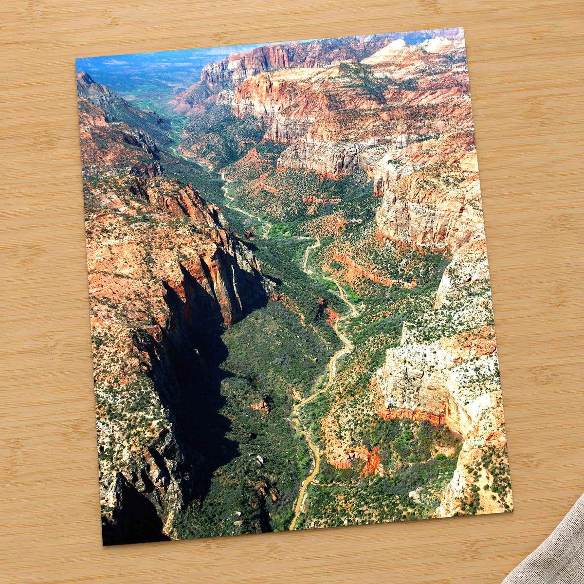 Zion National Park in Utah Photo Print Wall Decor