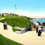 Juneau Park, Milwaukee, WI in 1905 vintage print