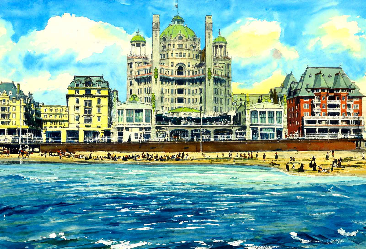 Marlborough-Blenheim Hotel, Atlantic City, NJ art print