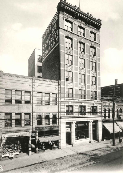 Lawrence Savings and Trust Co., New Castle PA vintage print