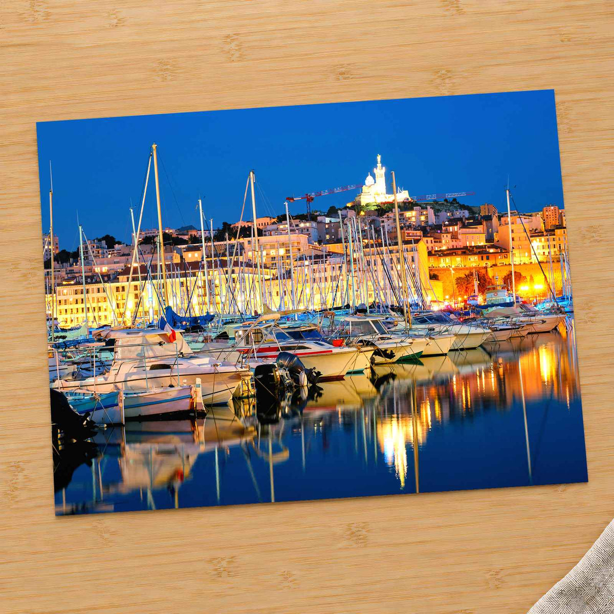 Marseille Old Port (Vieux-Port De Marseille) Photo Print Wall Decor