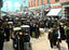 Easter Sunday on Boardwalk, Atlantic City, NJ vintage print