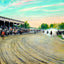 Olympia Park Race Track, Chattanooga, TN 1905 art print