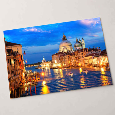 Venice Grand Canal, Santa Maria Della Salute Photo Print Wall Decor