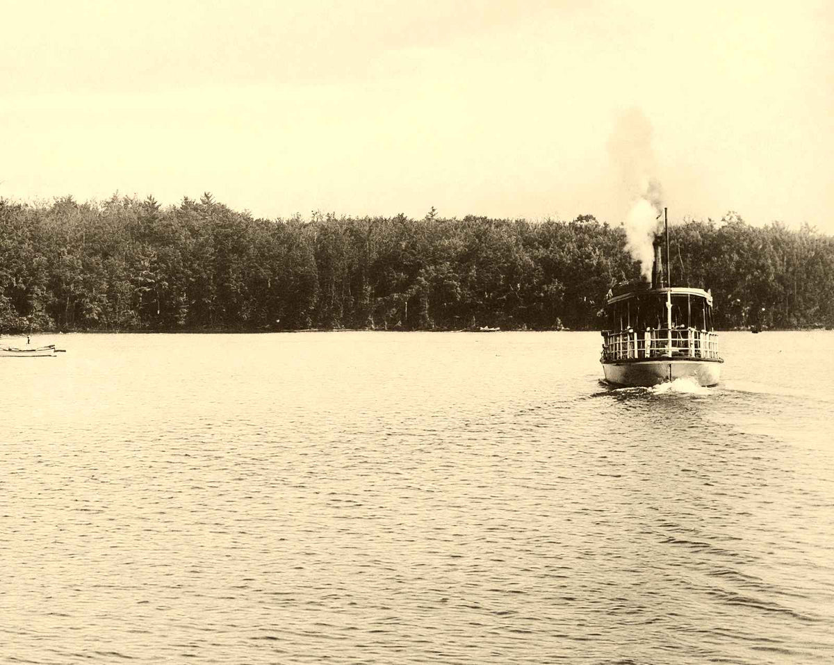 Eagles Mere, PA in 1905 vintage photo print