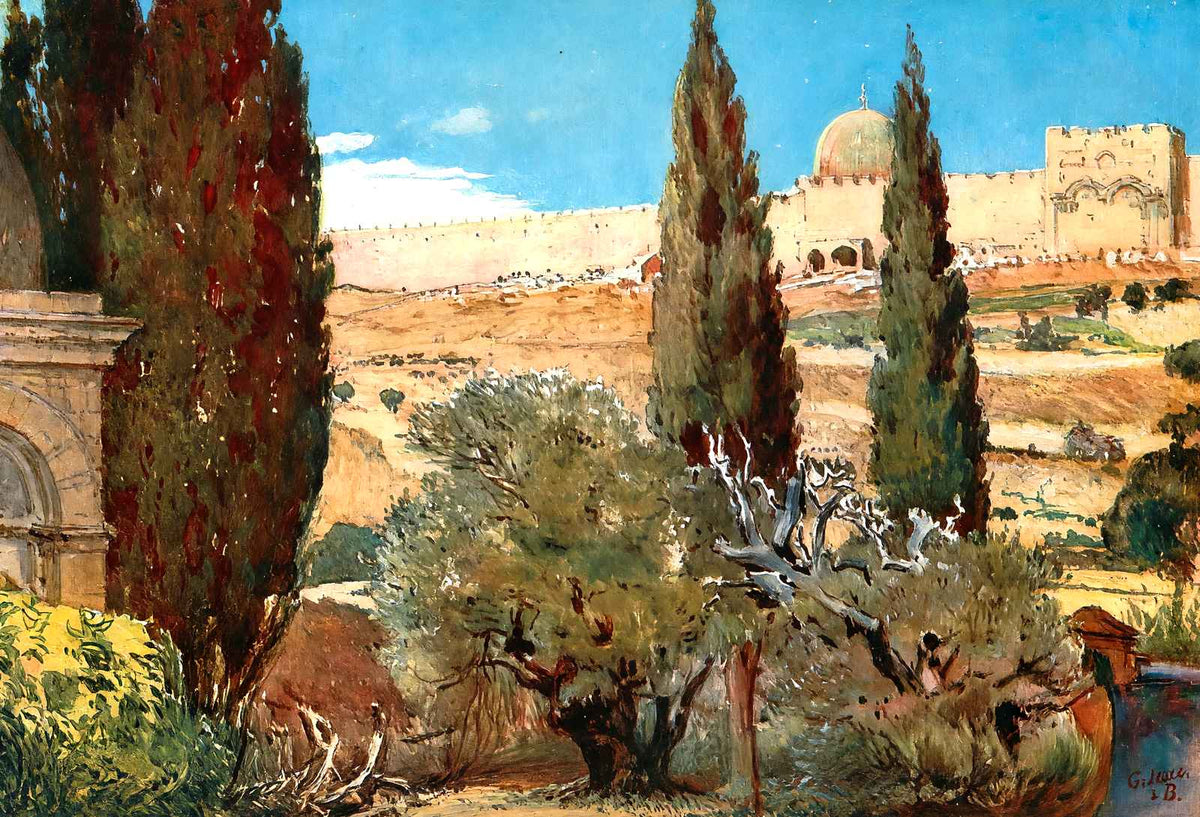 Garden of Gethsemane, Jerusalem art print