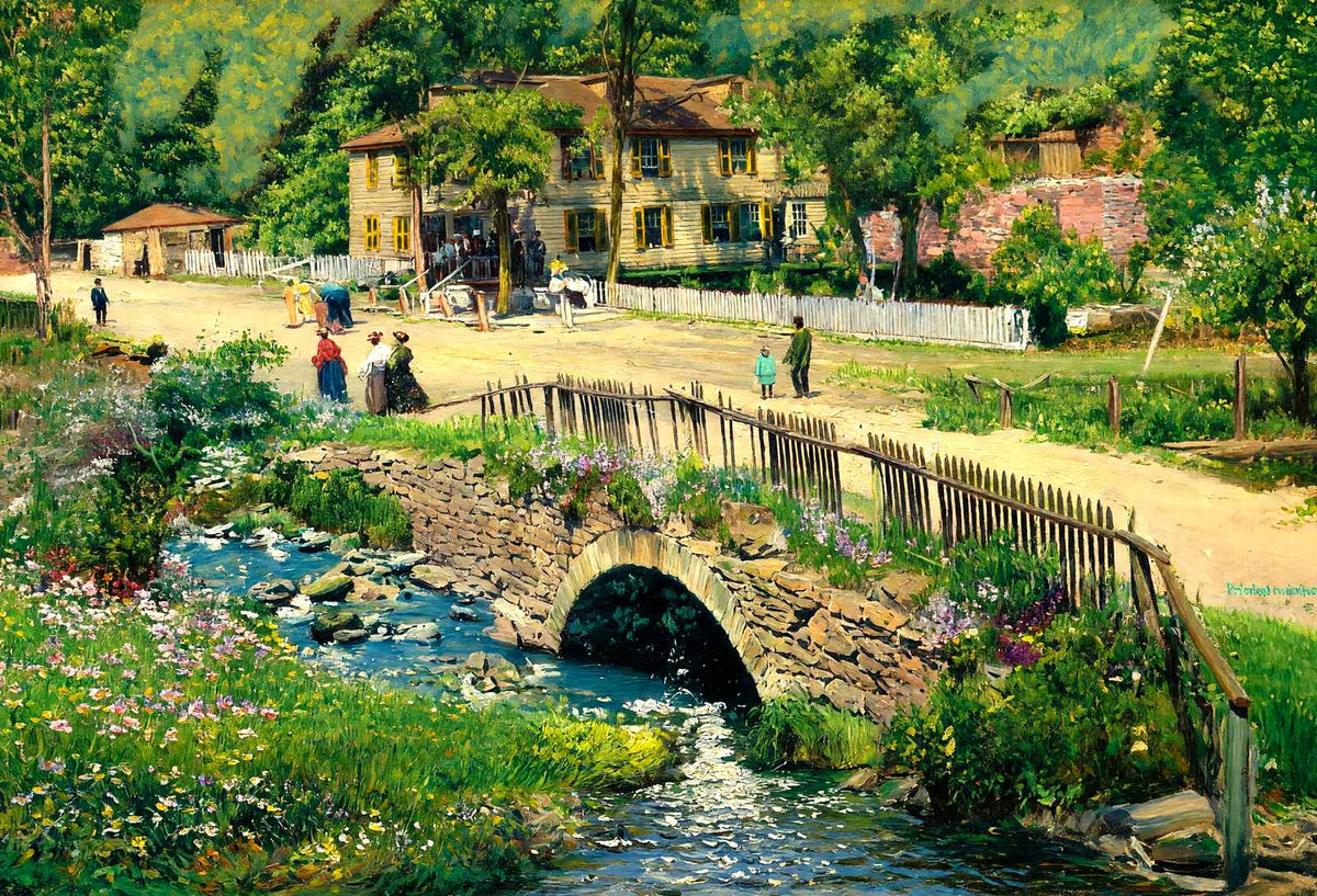Fountain Inn, Altoona PA in 1906 art print