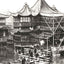 Willow Pattern Tea House, Shanghai, China restored photo print