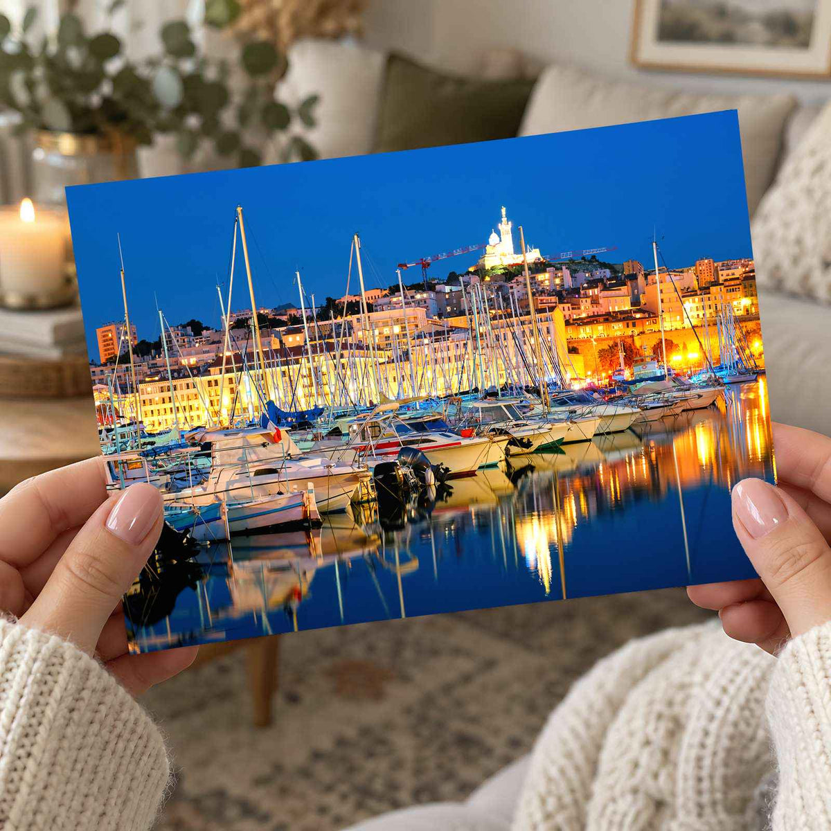 Marseille Old Port (Vieux-Port De Marseille) Photo Print Wall Decor