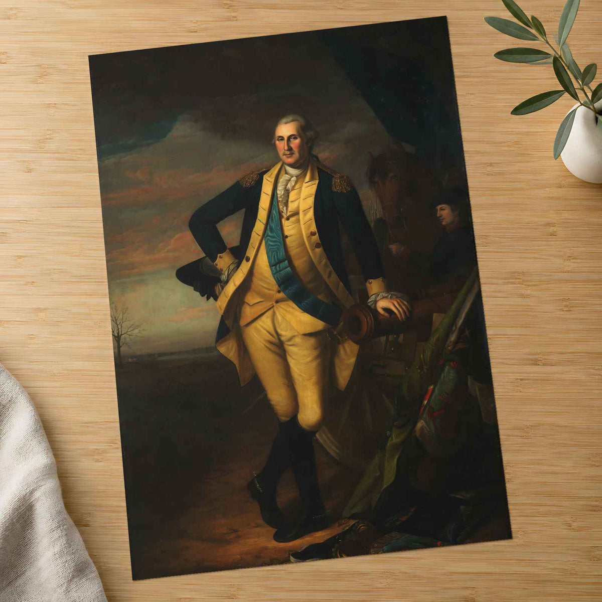 George Washington painting by Charles Willson Peale (1776)