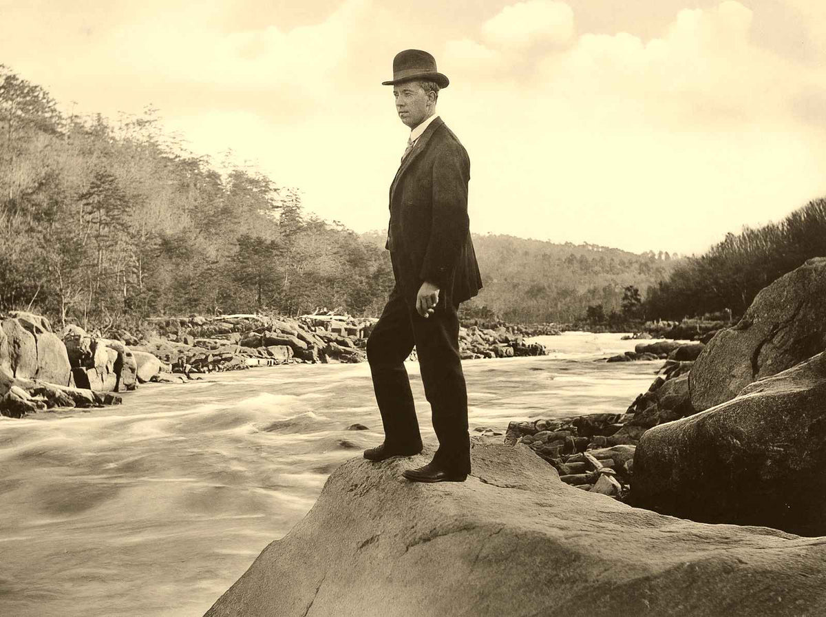 Narrows of the Yadkin, Salisbury NC in 1908 photo print